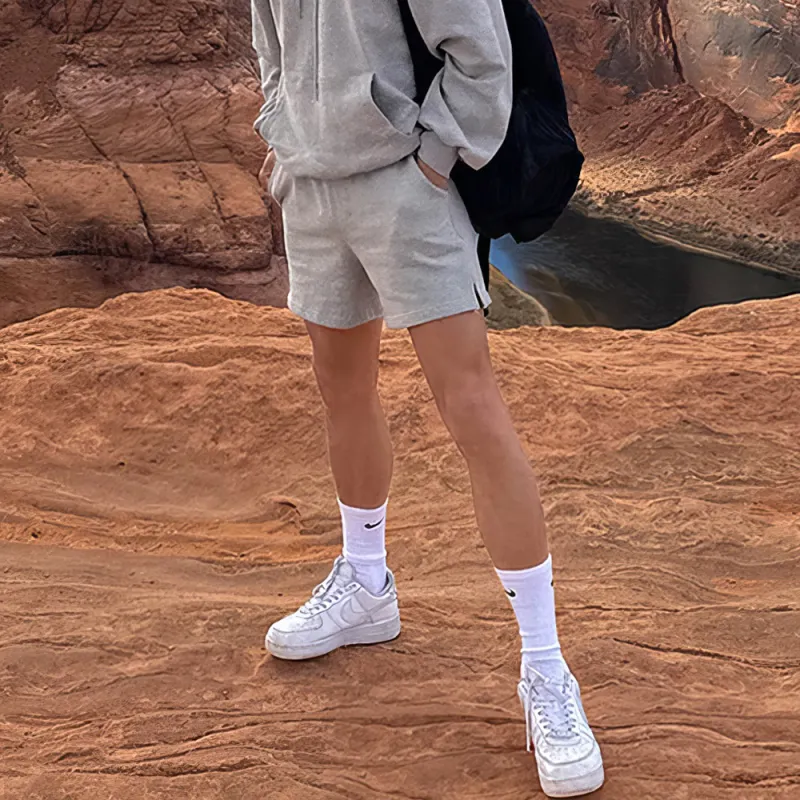 I'm David Casual Shorts Men's Gray-5