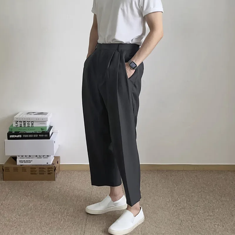 I'm David Casual Pants Unisex-6