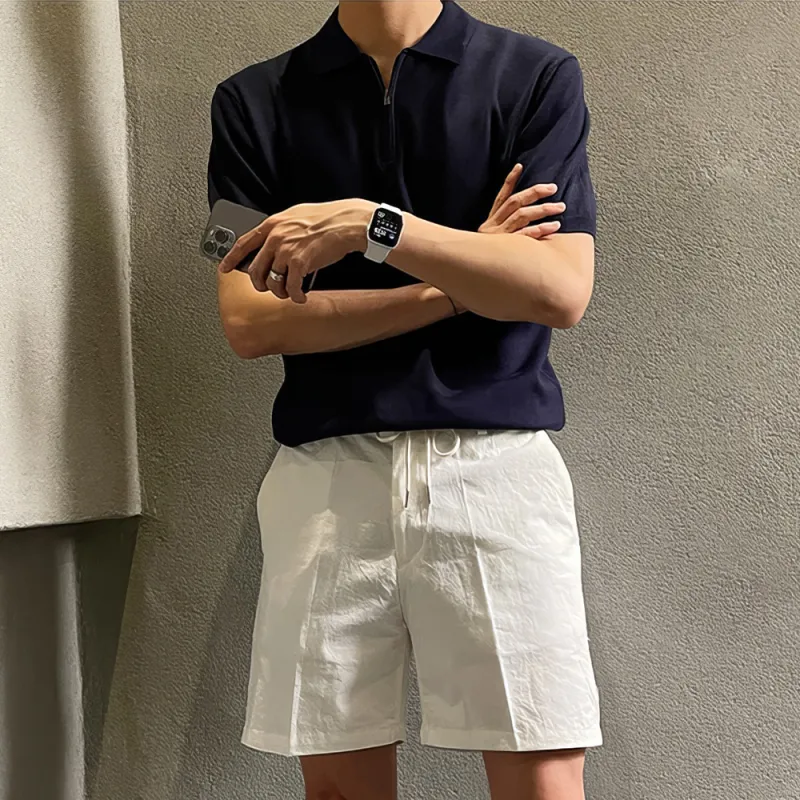 I'm David Polo Shirt Men's Dark Blue-3