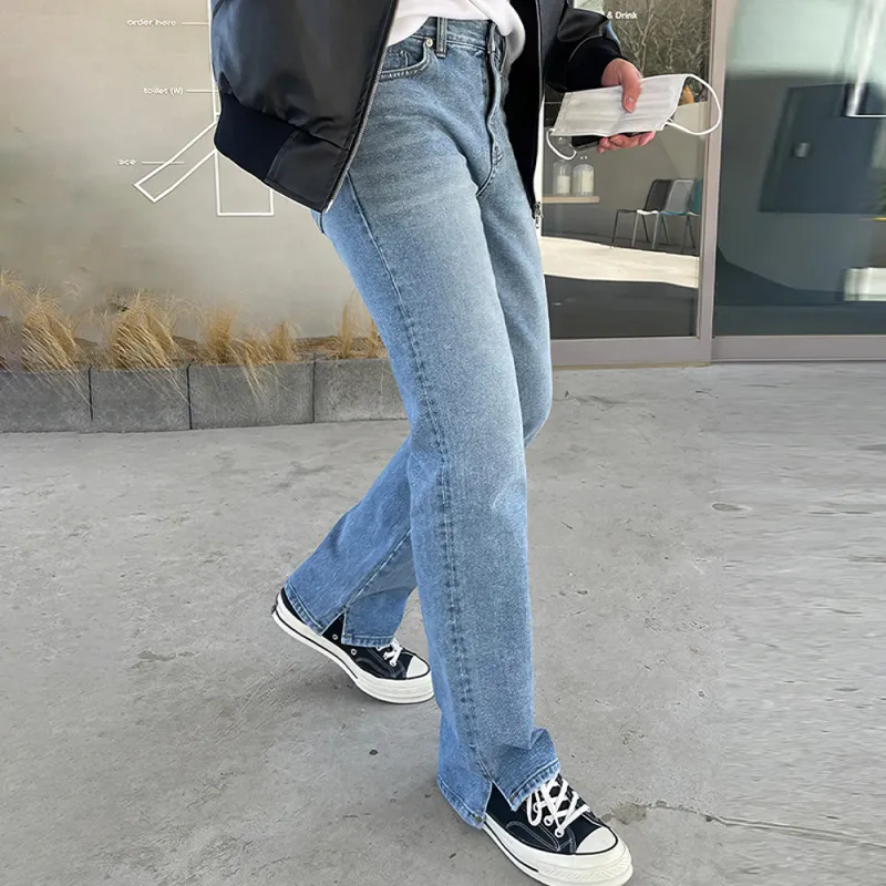 I'm David Jeans Unisex Light Blue-3