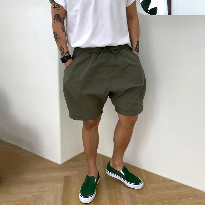 I'm David Cargo Shorts Men's Army Green-5