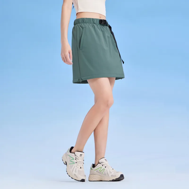 CAMEL Cargo Short Skirts Women's-4