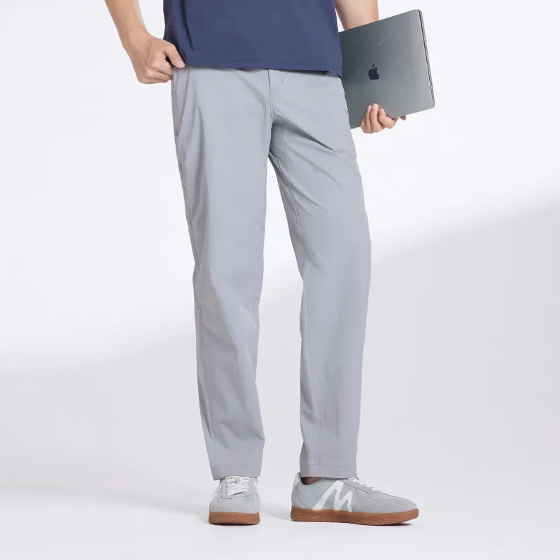 CAMEL Straight Fit Cooling Sensation Water Repellent High Rebound Sun Protection UPF50+Casual Pants Men's-12