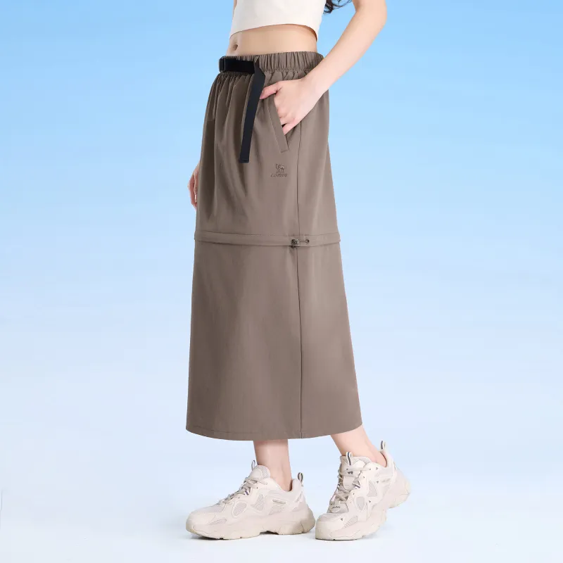 CAMEL Cargo Short Skirts Women's-14