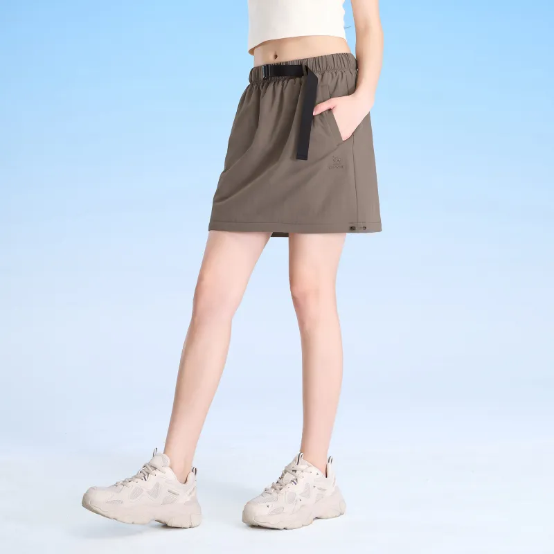 CAMEL Cargo Short Skirts Women's-16
