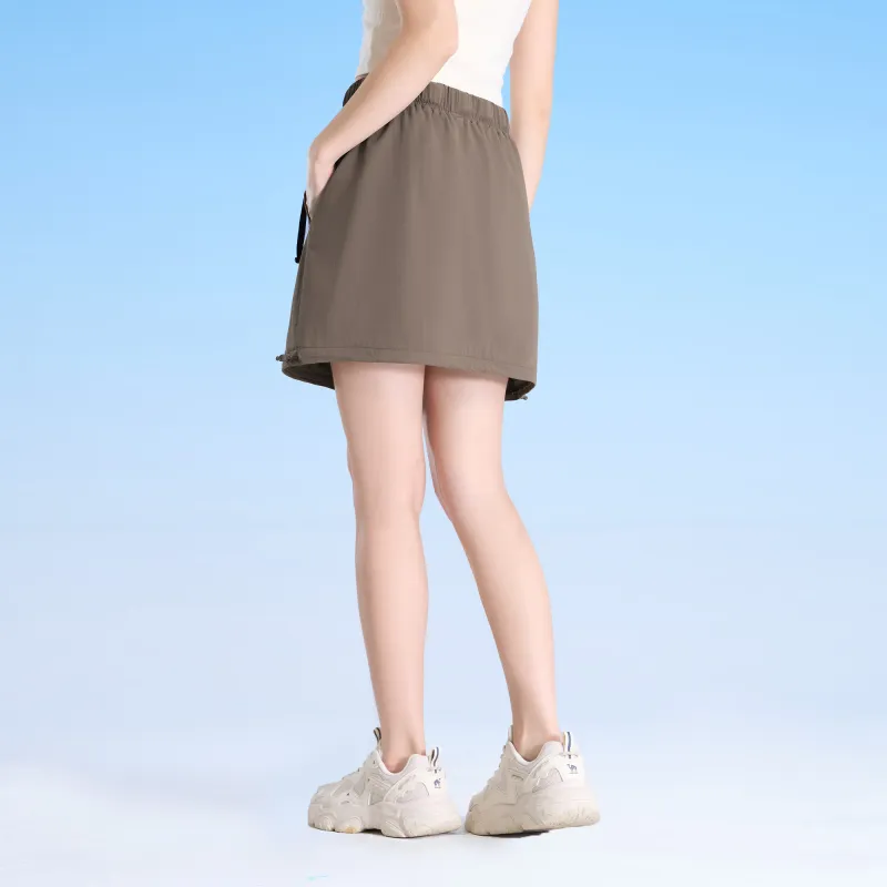 CAMEL Cargo Short Skirts Women's-17