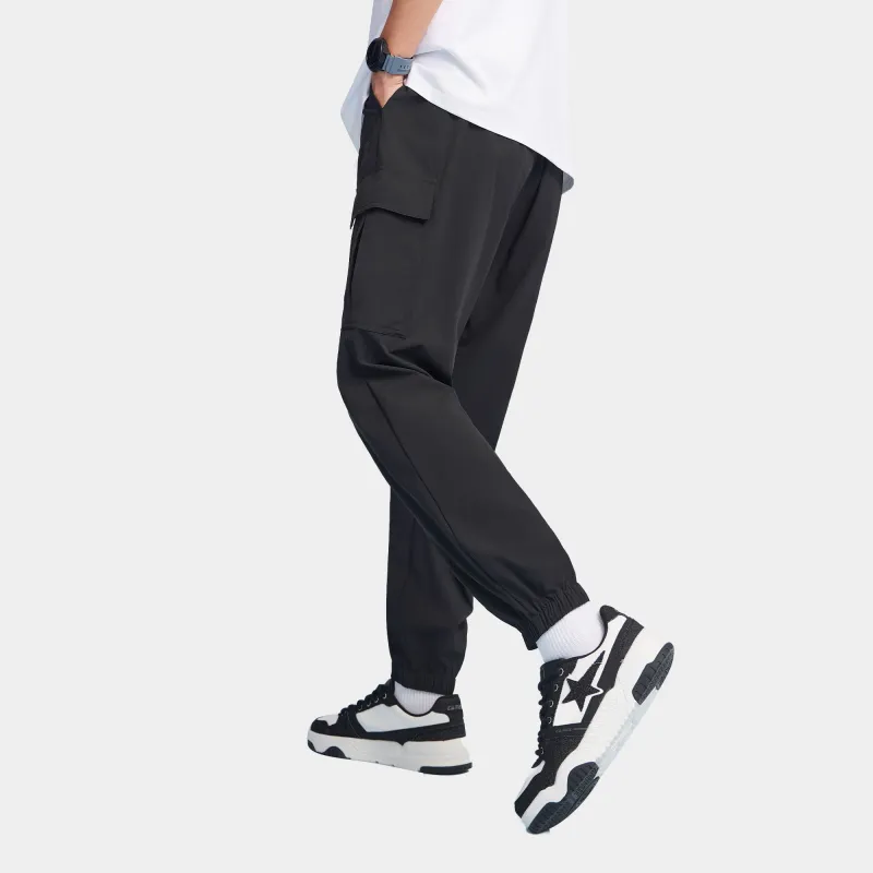 CAMEL Cargo Pants Men-4