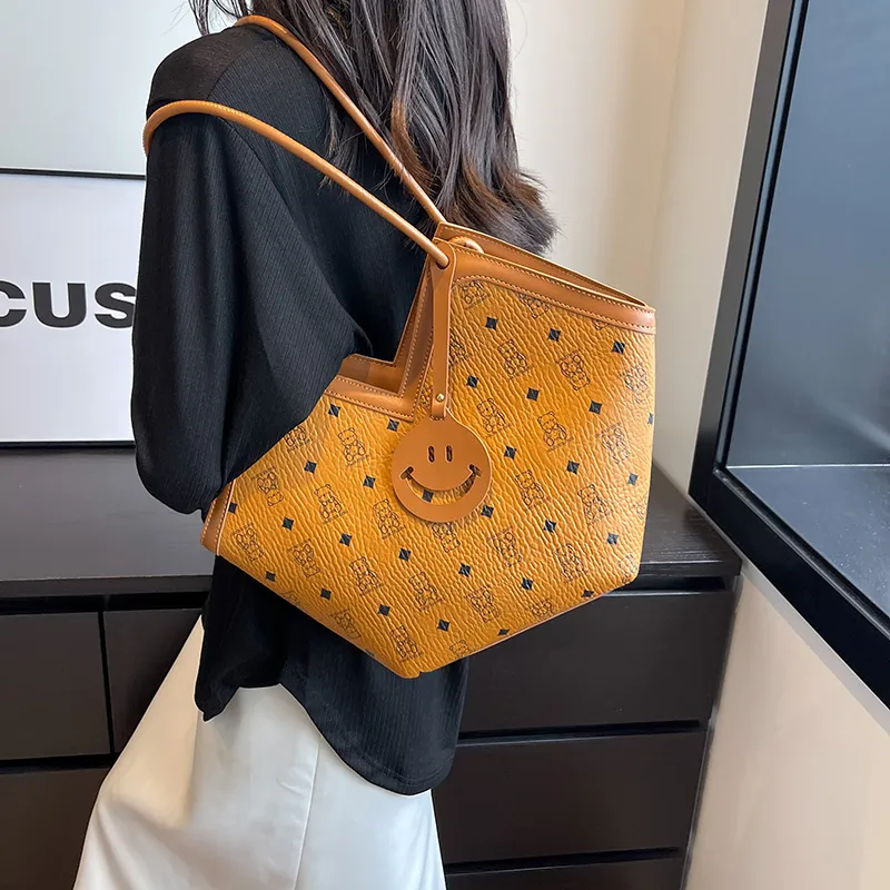 YZUE PU Handbag, Shoulder Bag Regular Women's Ecru/Pink/Light Brown/Black-11