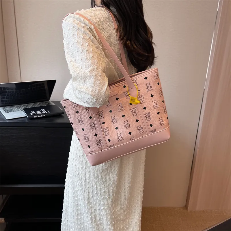 YZUE PU Handbag, Shoulder Bag Regular Women's Ecru/Pink/Light Brown/Black-6