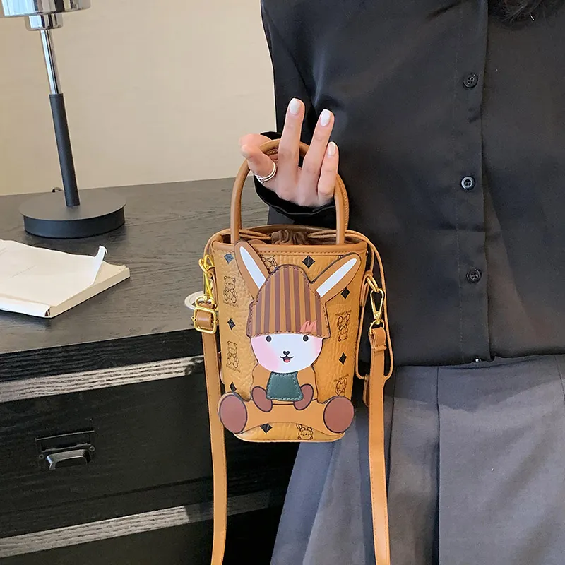 YZUE PU Handbag Small Size Women's Multicolor-5