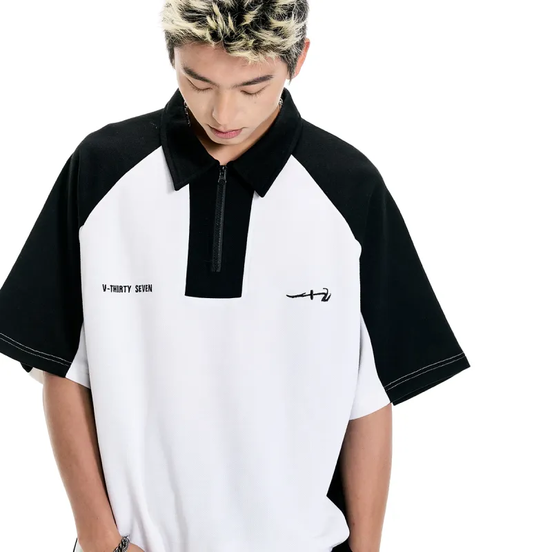 V37 Polo Shirts Unisex-3