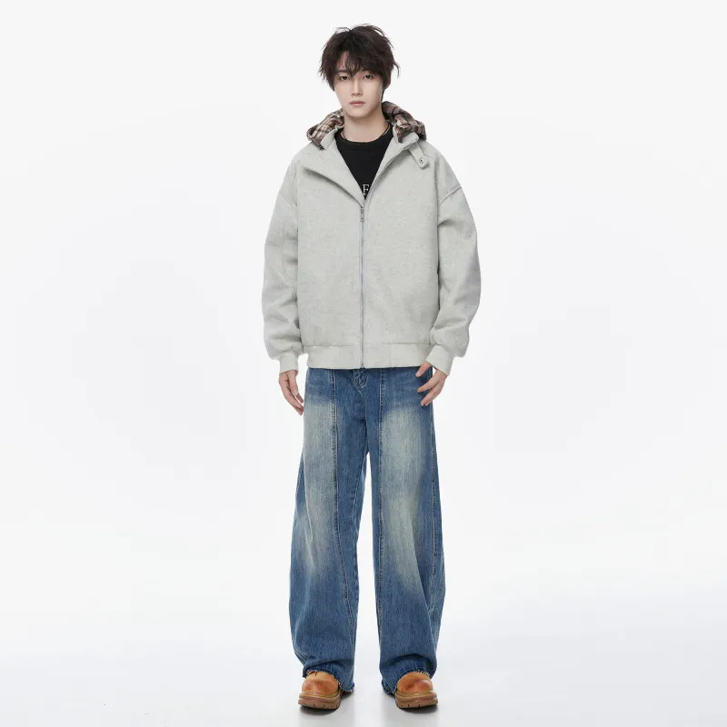 V37 American Vintage Street Mock Two Piece Puffer Jacket Unisex-4
