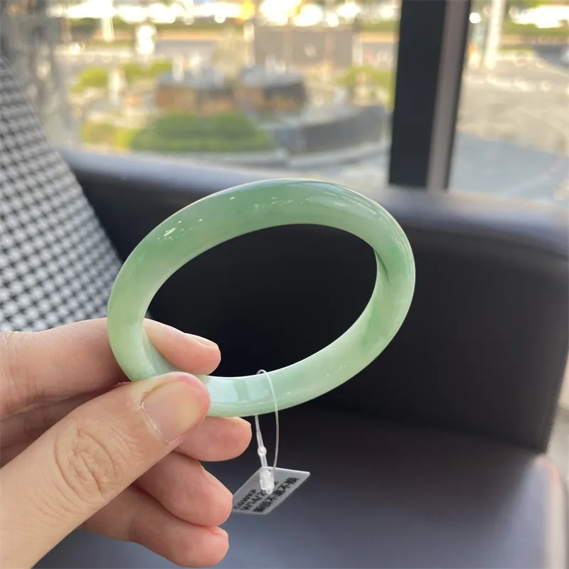 Cui Hengxiang Glutinous Jade Jadeite Bangles Women's-2