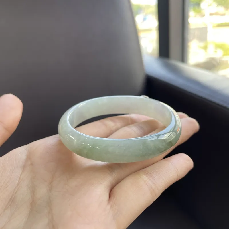 Cui Hengxiang Glutinous Jade Jadeite Bangles Women's-4