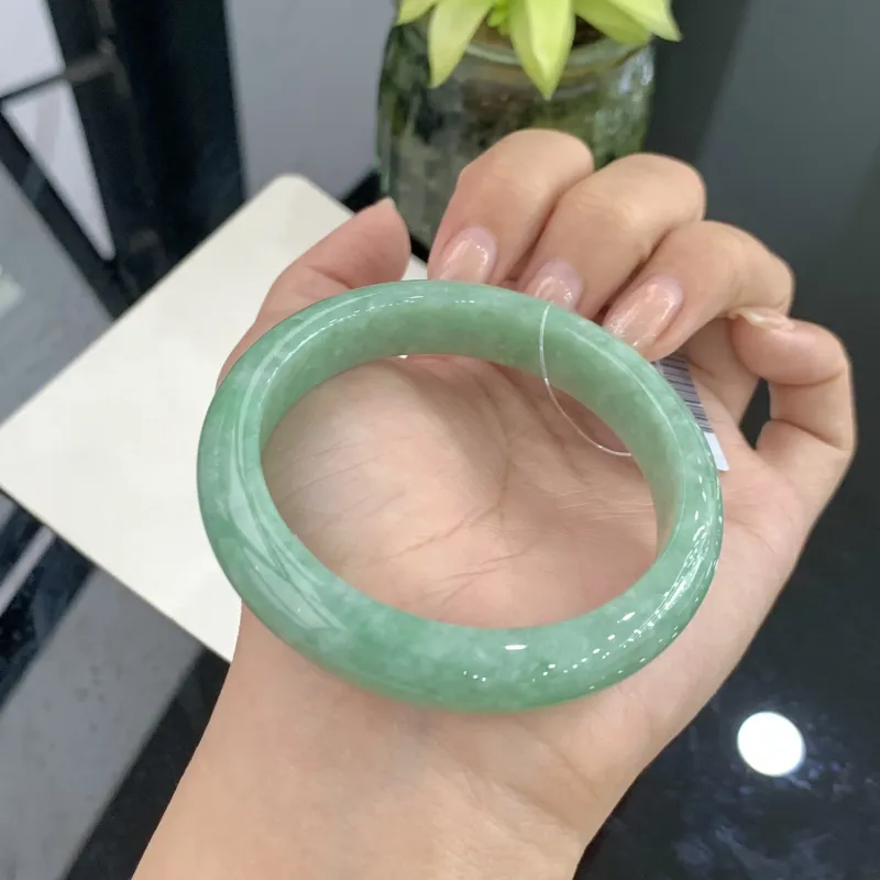 Cui Hengxiang Glutinous Jade Jadeite Bangles Women's-1