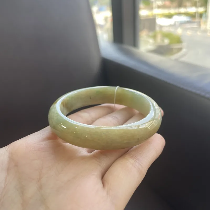 Cui Hengxiang Glutinous Jade Jadeite Bangles Women's-3