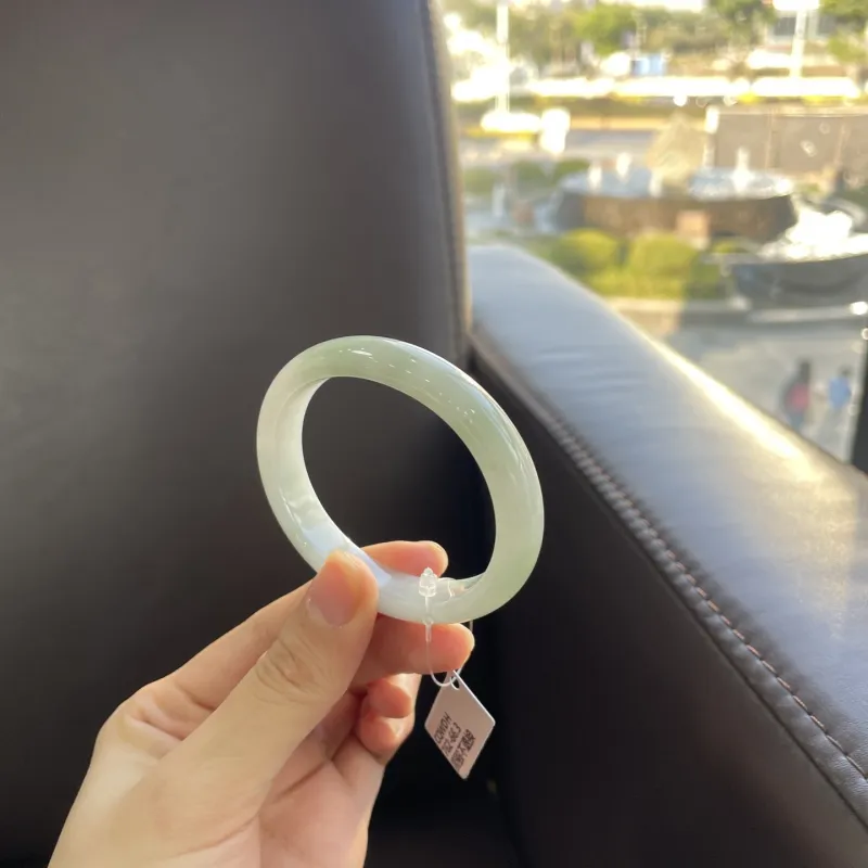 Cui Hengxiang Glutinous Jade Jadeite Bangles Women's-1