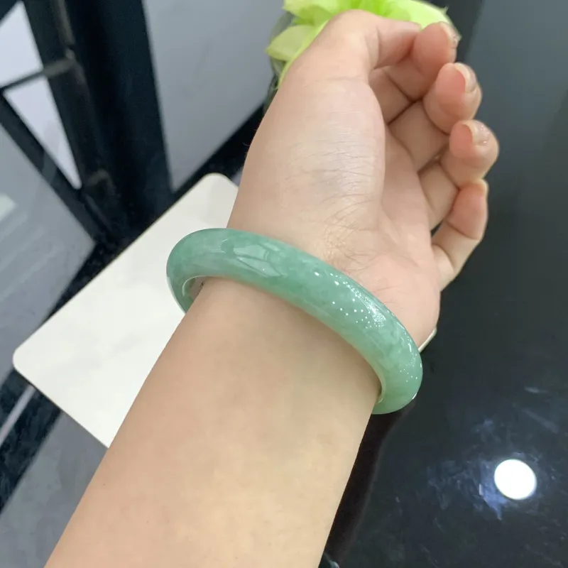 Cui Hengxiang Glutinous Jade Jadeite Bangles Women's-2