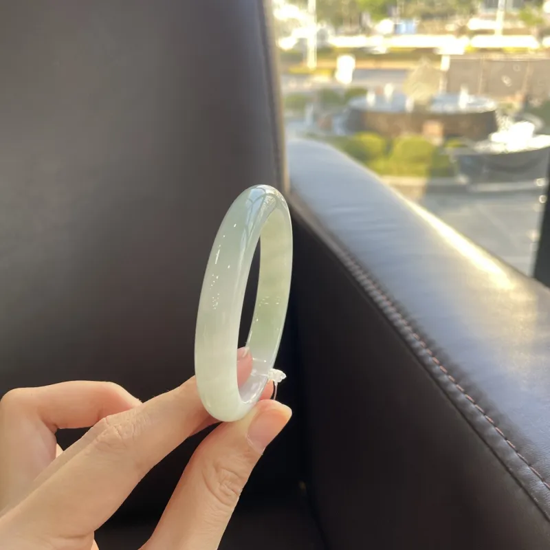 Cui Hengxiang Glutinous Jade Jadeite Bangles Women's-3