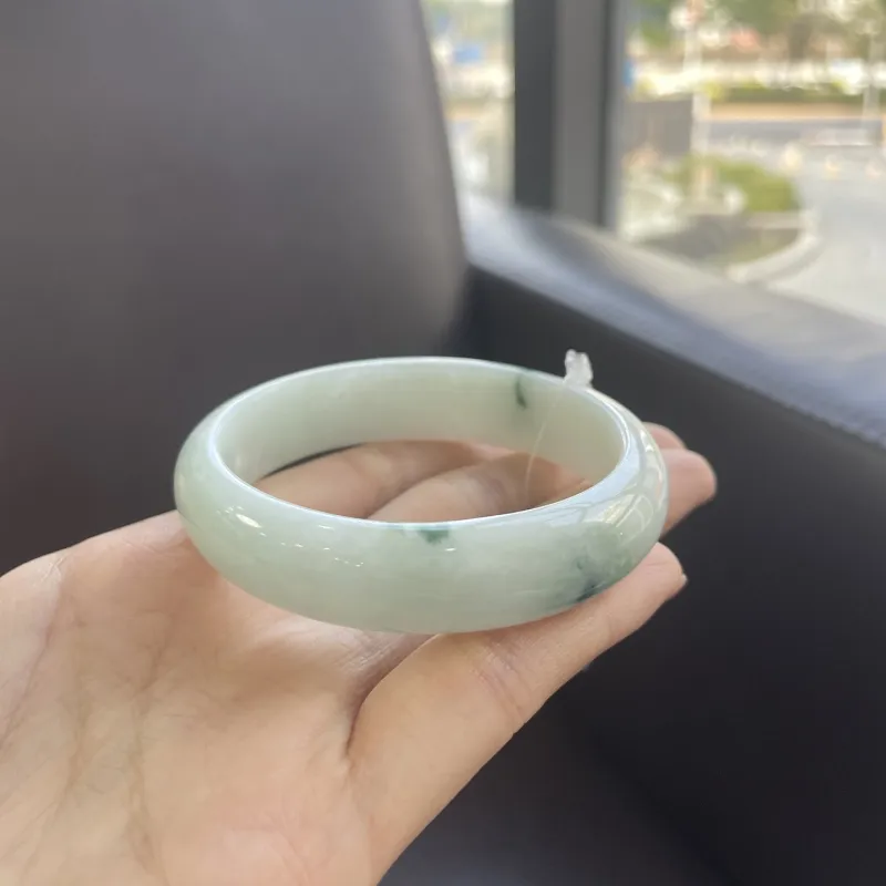 Cui Hengxiang Glutinous Jade Jadeite Bangles Women's-4