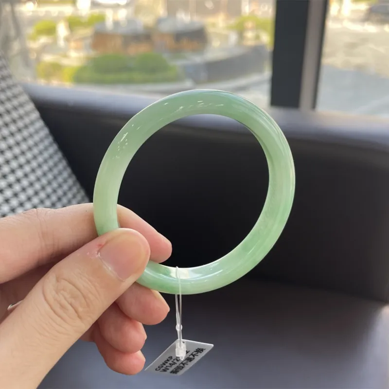 Cui Hengxiang Glutinous Jade Jadeite Bangles Women's-5