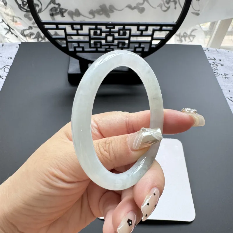 Cui Hengxiang Glutinous Jade Jadeite Bangles Women's-1