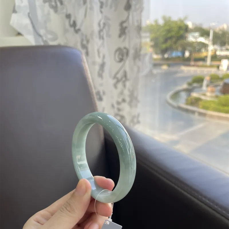 Cui Hengxiang Glutinous Jade Jadeite Bangles Women's-4