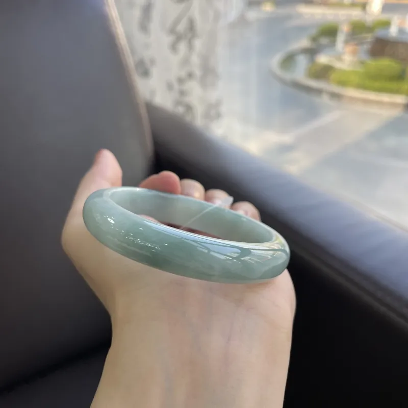 Cui Hengxiang Glutinous Jade Jadeite Bangles Women's-1