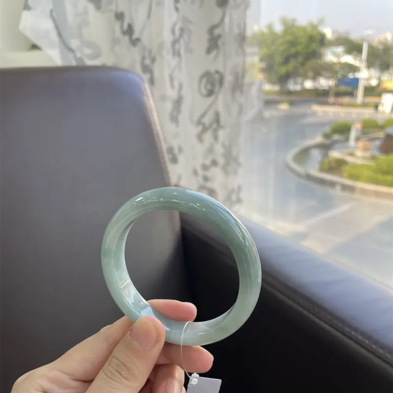 Cui Hengxiang Glutinous Jade Jadeite Bangles Women's-5