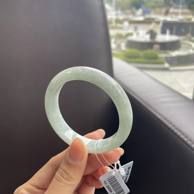 Cui Hengxiang Glutinous Jade Jadeite Bangles Women's-1