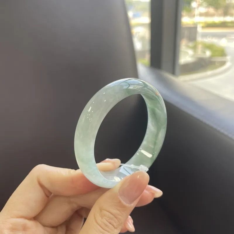 Cui Hengxiang Glutinous Jade Jadeite Bangles Women's-2