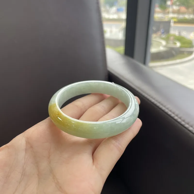 Cui Hengxiang Glutinous Jade Jadeite Bangles Women's-4