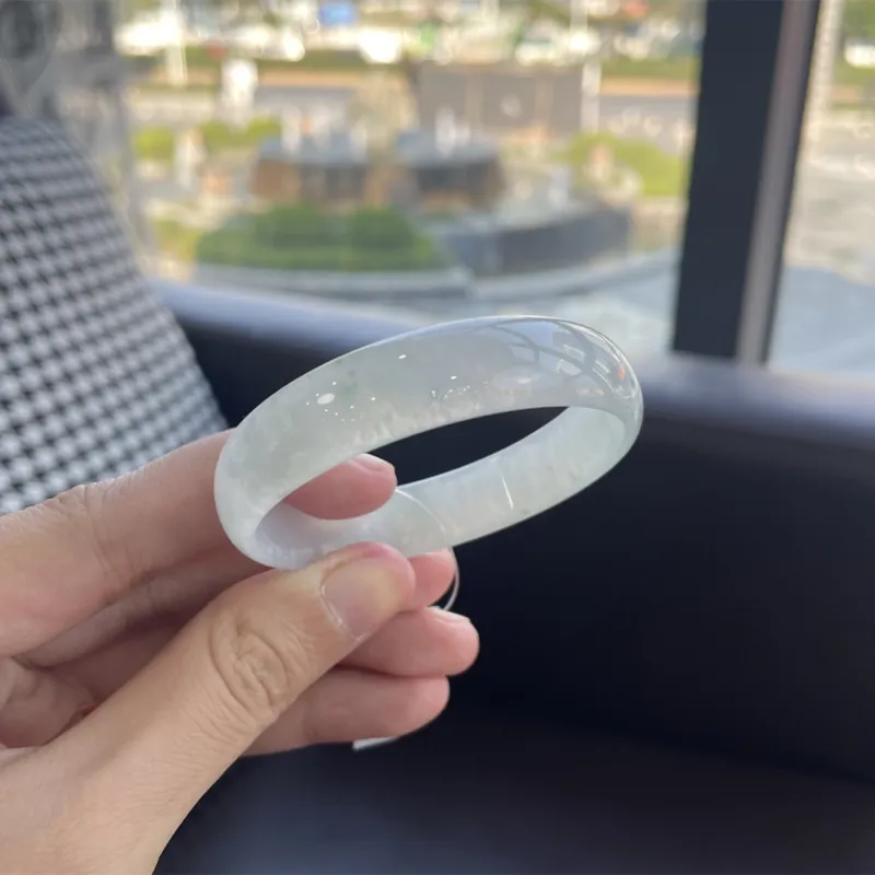 Cui Hengxiang Glutinous Jade Jadeite Bangles Women's-3