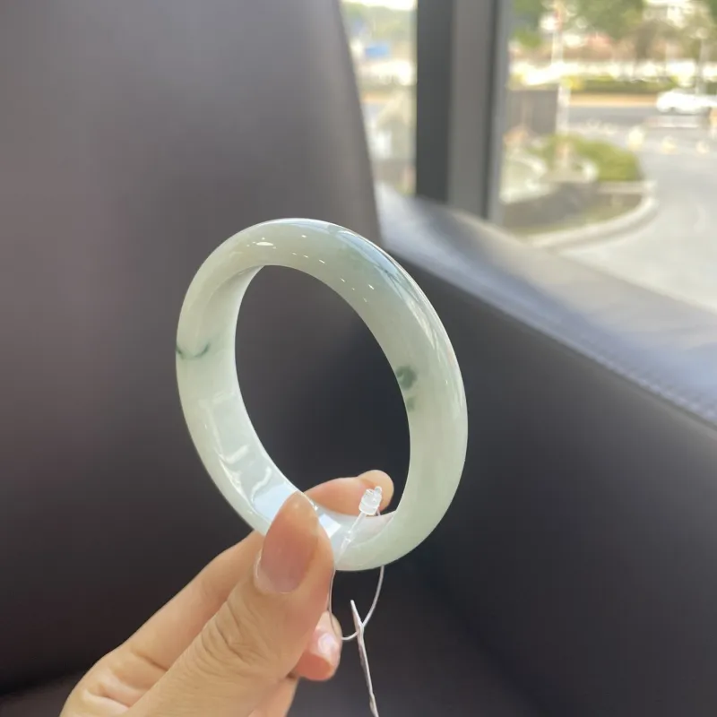 Cui Hengxiang Glutinous Jade Jadeite Bangles Women's-1