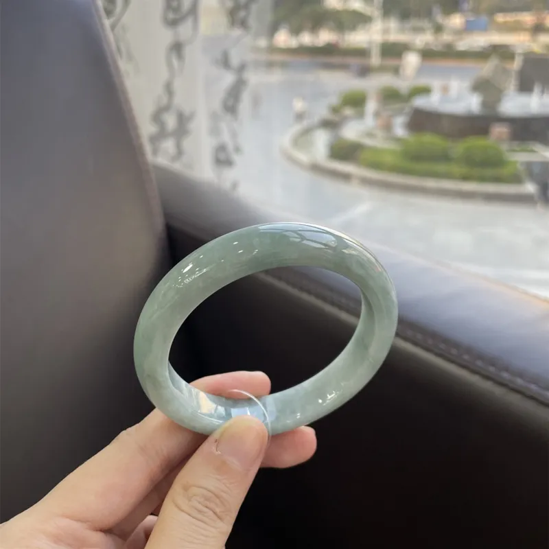 Cui Hengxiang Glutinous Jade Jadeite Bangles Women's-4