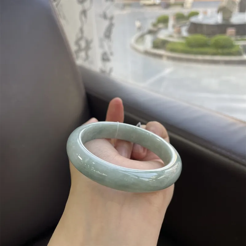 Cui Hengxiang Glutinous Jade Jadeite Bangles Women's-1