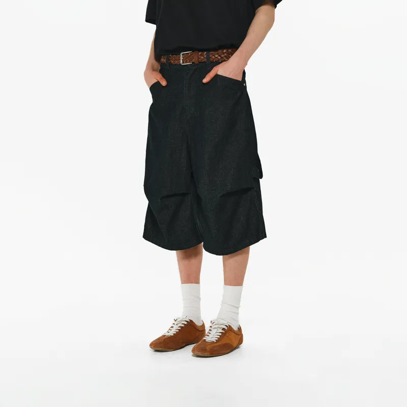 Atry Casual Shorts Unisex Blue-2