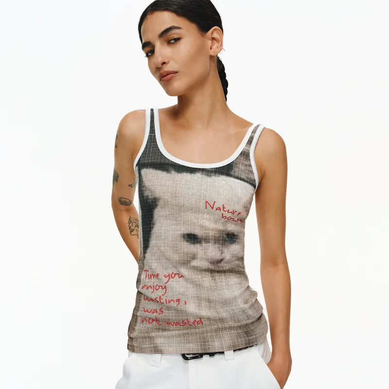 Atry Tank Tops Women's White-4