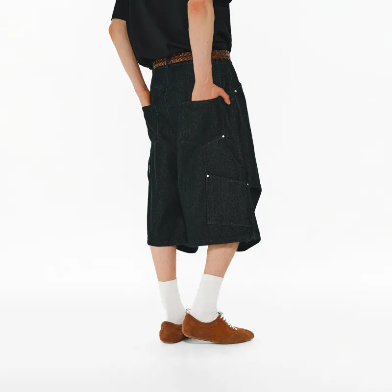 Atry Casual Shorts Unisex Blue-6