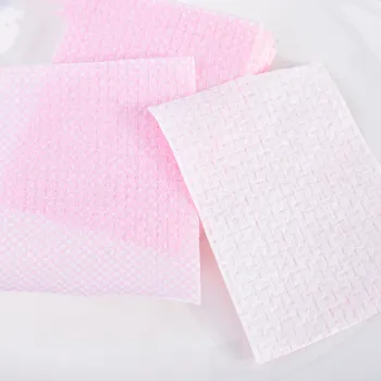 XIHUALUO Finger Cot Cotton Pads 40-Pack Pearl Mesh
