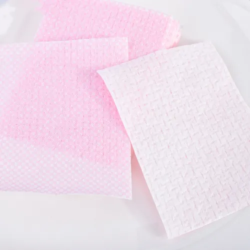 XIHUALUO Finger Cot Cotton Pads 40-Pack Pearl Mesh