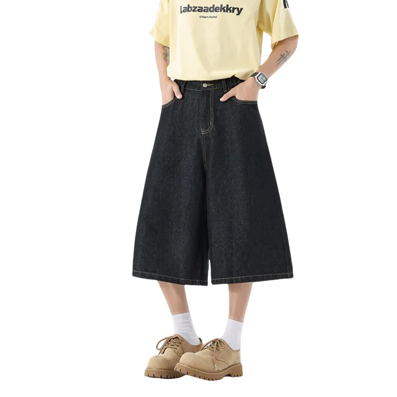 SOLIDITY Denim Shorts Unisex-2