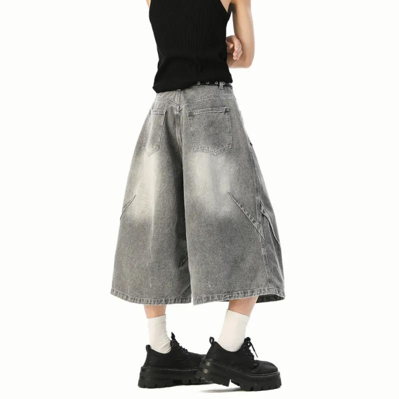 SOLIDITY Denim Shorts Unisex-8