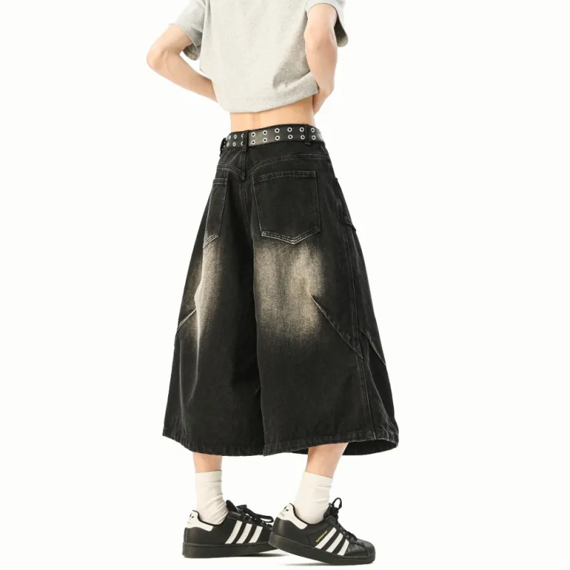 SOLIDITY Denim Shorts Unisex-5