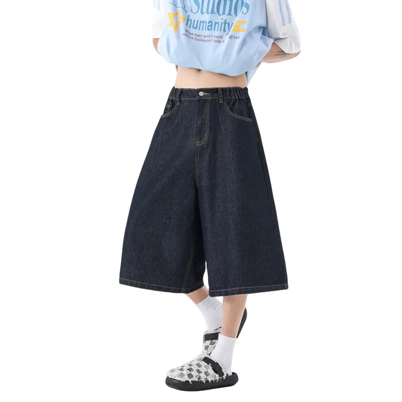 SOLIDITY Denim Shorts Unisex-6