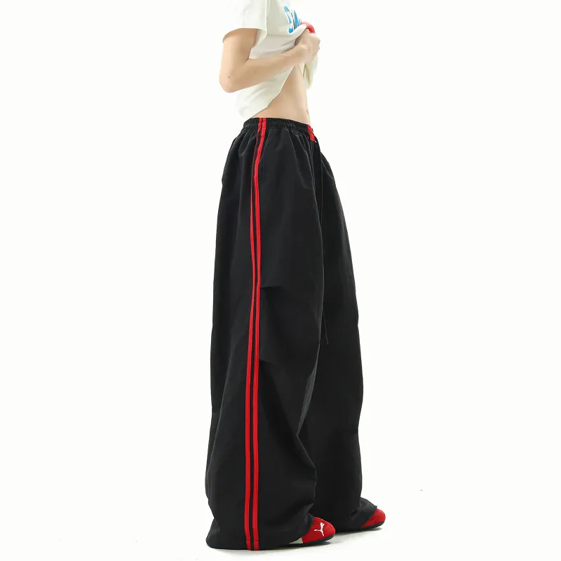 SOLIDITY Casual Pants Unisex Black-3