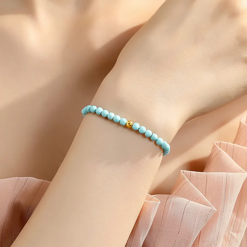 QIAOWUQIAONV Turquoise Bracelets Women's-1