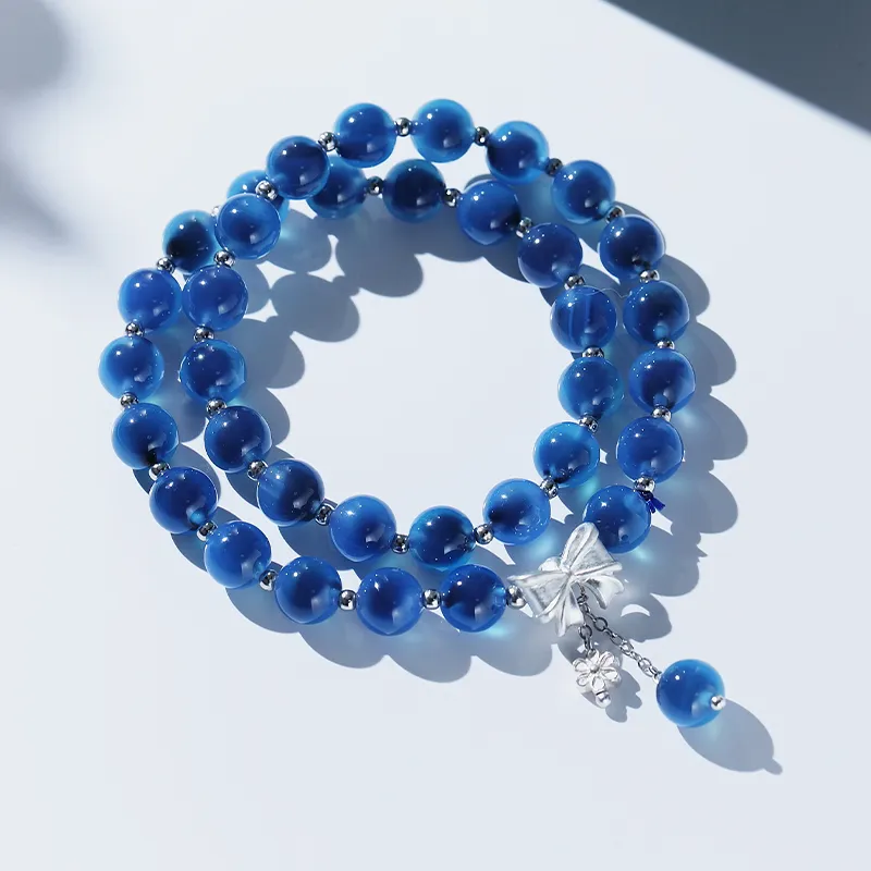 QIAOWUQIAONV Natural Agate Bracelets Women's-1
