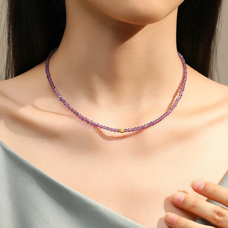 QIAOWUQIAONV Crystal Jade Necklaces Women's-1