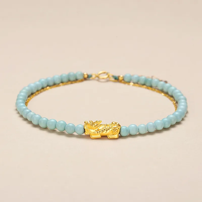 QIAOWUQIAONV Turquoise Bracelets Women's-2